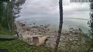 lake huron timelapse 2024 09 22 [upl. by Einahets]