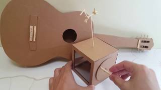 How To Make Simple Automata Toy Box From Cardboard 박스로 오토마타 만들기 [upl. by Ainotna]