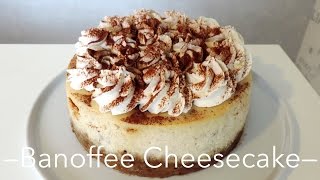 Recette du Banoffee Cheesecake English subtitles  Williams Kitchen [upl. by Ellan]