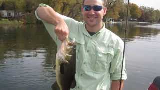 Big bass at Cassadaga Lake [upl. by Shriner]