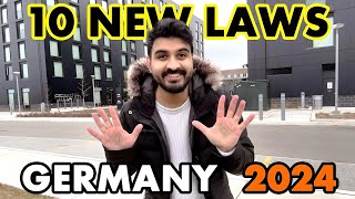 BIG UPDATE 10 NEW Immigration LAWS  Germany 2024  GOOD NEWS FOR WORKERS amp STUDENTS [upl. by Aydne898]