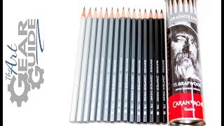 Caran Dache Grafwood Pencils [upl. by Kirstin]