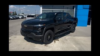 2024 Chevrolet Silverado EV 3WT in Black [upl. by Oniluap]