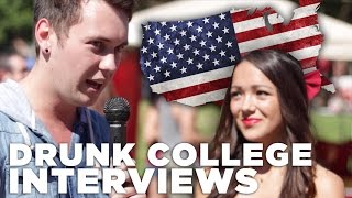 DRUNK COLLEGE INTERVIEWS [upl. by Wickham]