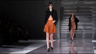 Emporio Armani  2010 Fall Winter  Womenswear Collection [upl. by Akimik16]