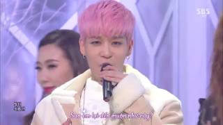 Vietsub Live Couple  SECHSKIES SBS Inkigayo [upl. by Fabrienne]