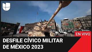 🇲🇽 EN VIVO Sigue el desfile cívico militar de México 2023 [upl. by Borer]