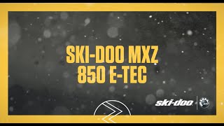 2017 SkiDoo  The MXZ 850 ETEC [upl. by Anahgem]