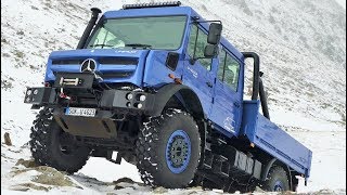 Mercedes Unimog U 4023  Winter OffRoad [upl. by Illene]