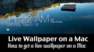 How to Get a Live Wallpaper on a Mac [upl. by Eleanor]