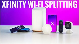 How To Xfinity WiFi Splitting Tutorial 24ghz  5ghz Comcast Internet Fix 2023 💯😁 [upl. by Fernas]