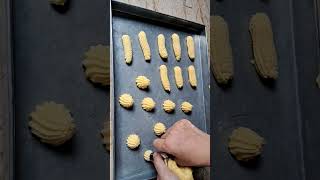 Bakery biscuits without mixing bowl beater and oven biscuits recipe baking [upl. by Haididej]