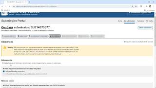 How to submit 16s RNA sequencing in NCBI submission portal ncbi bio bacteria prokaryotes dna [upl. by Lantha]