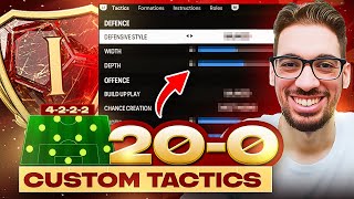 POST PATCH 200 BEST META 4222 CUSTOM TACTICS amp INSTRUCTIONS IN FC 24 ULTIMATE TEAM [upl. by Gnuhp]