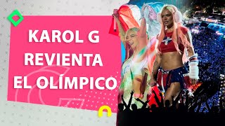 Karol G Revienta El Estadio Olímpico 2 Noches La Bichota  Casos y Cosas [upl. by Hooper]