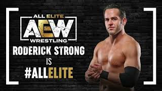 Roderick Strong Aew themeEnd of heartache [upl. by Ormond]