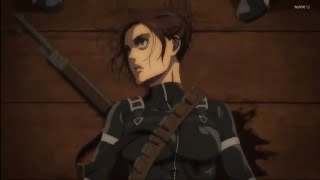 Sasha’s death Scene  Attack On Titan Season 4 Episode 8 [upl. by Alhahs628]