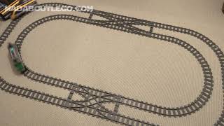 Building a Crossovers Train Track for your Lego Sets [upl. by Nageam731]