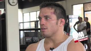 Jake Ellenberger talks GSP vs Condit Hendricks vs Kampmann rematch he wants most amp more [upl. by Htebezile]