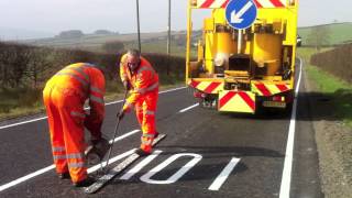 RSC Group Slow Sign Road Marking Ireland [upl. by Indihar]