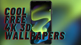 BEST Free iPhone Wallpaper App For All iPhone  Free 4K 3D Wallpapers [upl. by Soirtimid]