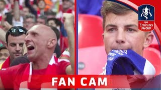 Arsenal 21 Chelsea  Emirates FA Cup Final 201617  FAN CAM [upl. by Any]