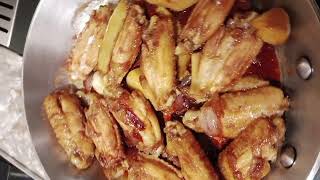 THE BEST TASTE CHICKEN WINGS RECIPE  CHICKEN SOY SAUCE RECIPE Gillen Vlog [upl. by Ellienad396]