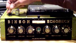 Binson Echorec 2 7TE Model [upl. by Cynara]