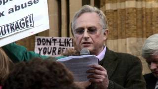 Richard Dawkins Speech at Protest the Pope March [upl. by Rahr]