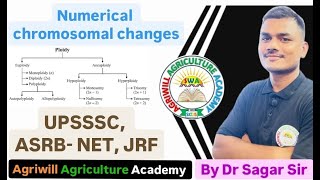 Numerical chromosomal Abberation संख्यात्मक गुणसूत्र विपथन  lecture 5 by Sagar Sir SWA [upl. by Akkeber424]