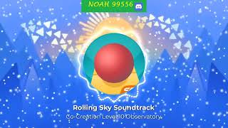 Rolling Sky CoCreation Level 10 Observatory Soundtrack COCREATION [upl. by Eelah]