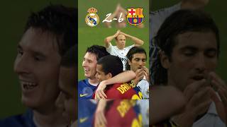 REAL MADRID VS BARCELONA 26  HIGHLIGHTS amp GOALS  LA LIGA 2009 HD shorts barcelona realmadrid [upl. by Atalayah]