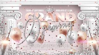 Grand Opening – Animated Instagram Stories  Instagram Post  Facebook Cover [upl. by Eardna]