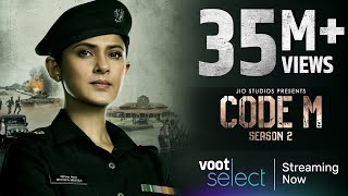 Voot Select  Code M Season 2 Official Trailer Jennifer Winget Tanuj Virwani  9th June [upl. by Gorrono]