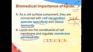 Biochemistry  dr Eman  Lipid 1 [upl. by Nolos]