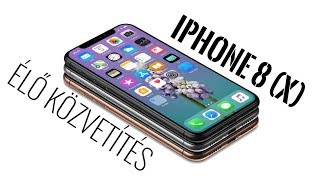 iPhone X bemutató élő közvetítése [upl. by Flor]