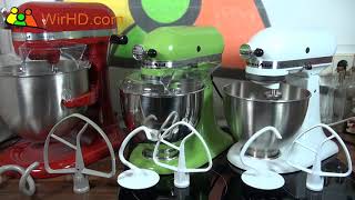 KitchenAid Artisan  Classic und Heavy Duty Vergleich Unboxing Review [upl. by Ardet194]