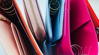 Как меняется ежедневник после года использования  мои Filofax KikkiK и Kate Spade [upl. by Euphemie112]