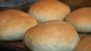 Wie man Hamburger Buns ganz einfach selber macht Hamburger Brötchen [upl. by Ginny379]