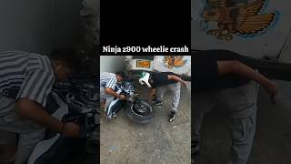 Brutal accident bike live rider crash zx10r [upl. by Thorley]