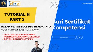 Tutorial Cetak Sertifikat PPL Bendahara via Buku Saku  Part 3 [upl. by Thetes36]