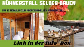 Hühnerstall selber bauen professionelle Anleitung Link in der Infobox [upl. by Nnael]