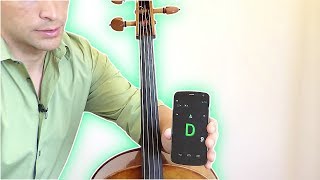 How to SET UP a NEW CELLO with TAPES  Basics of Cello [upl. by Mimajneb980]