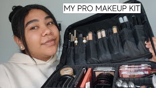 MUA KIT  Tour de mon kit de maquilleuse professionnelle [upl. by Ob641]