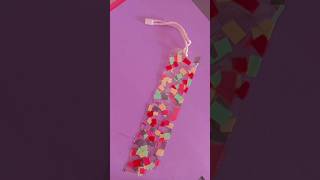 Diy Easy bookmark ideas🔖 How to make bookmark diy trending craftideas shortvideo [upl. by Ennavoj]