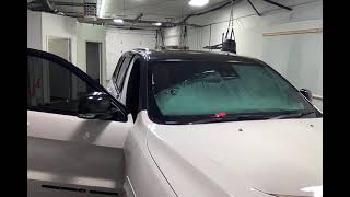 How to remove window tint from front windshield [upl. by Pisano]