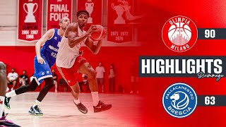 Olimpia Milano  Brescia Scrimmage Highlights [upl. by Kev]