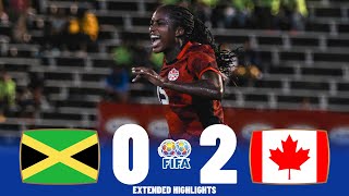 Canada vs Jamaica  Highlights  Concacaf Olympic PlayOff 23092023 [upl. by Akemed703]