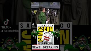 DR DOOM REVEAL SDCC breakingnews trending shorts shortvideo marvel sdcc drdoom shortsvideo [upl. by Laurel]