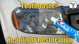 EASY and FREE Way to Clean and Restore Your Headlights [upl. by Eilatan909]